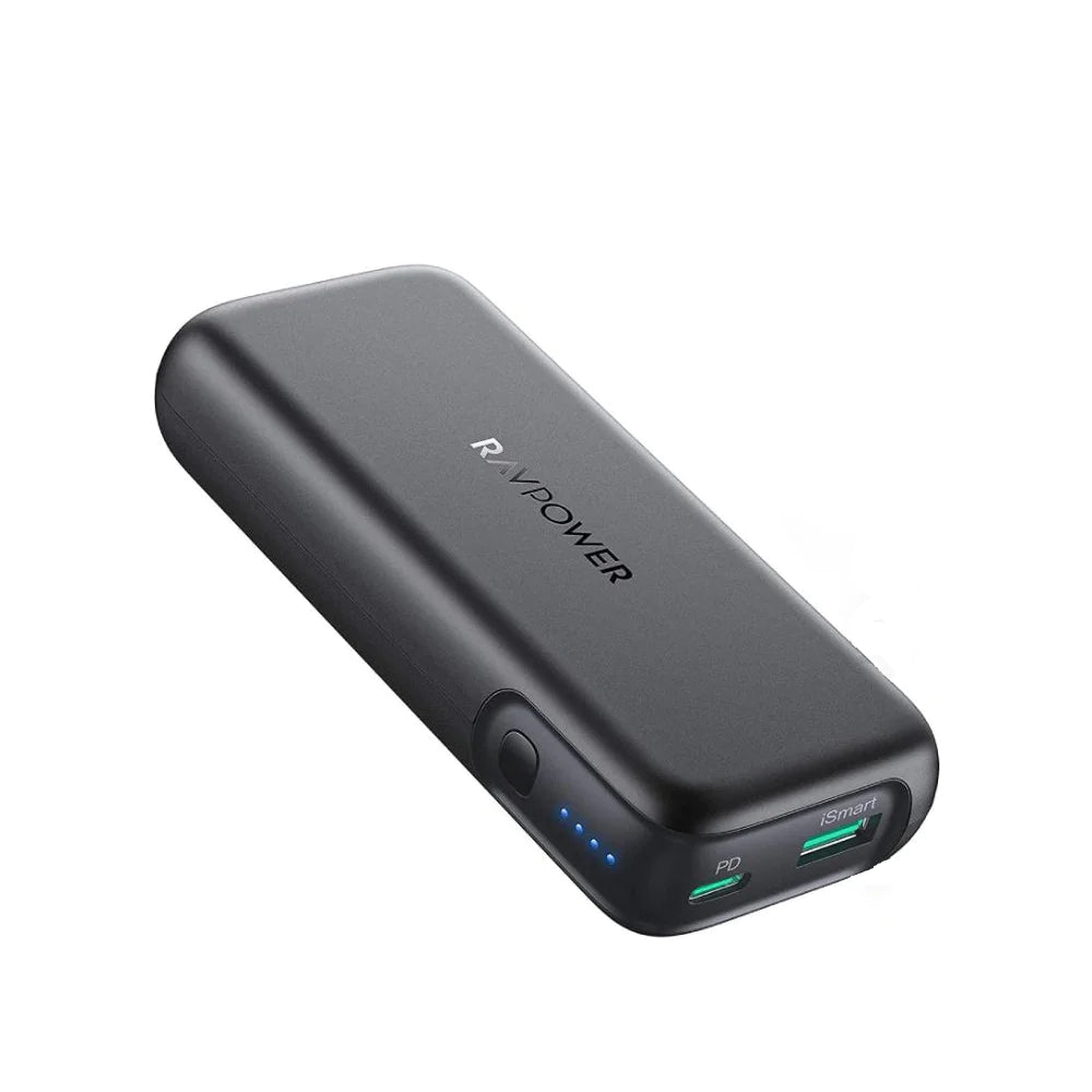 RAVPOWER RP-PB186 10000mAh PD Pioneer 20W 2-Port Portable Charger