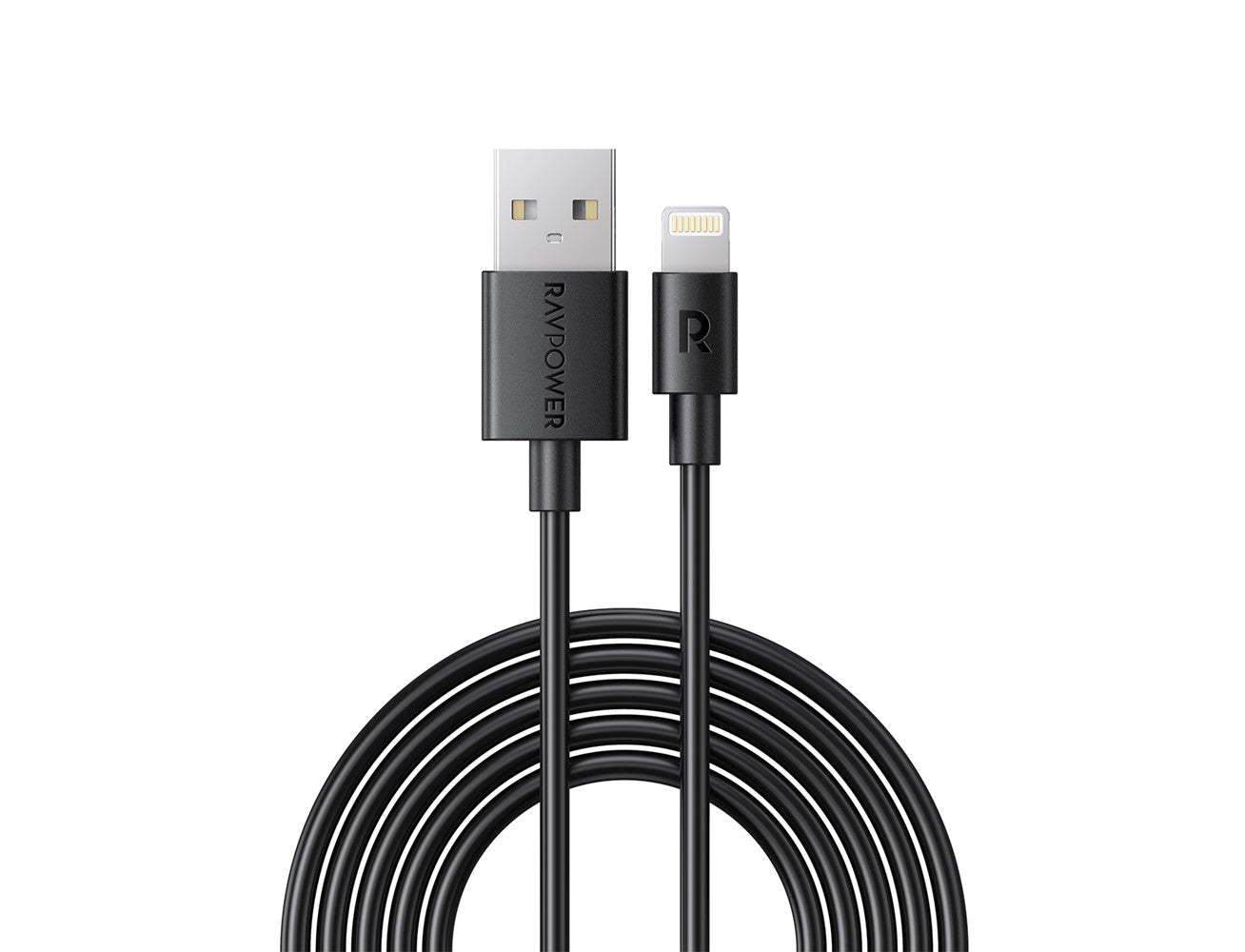 RAVPower RP-CB1015 USB A-Lightning Cable 2m C89Connector TPE Black