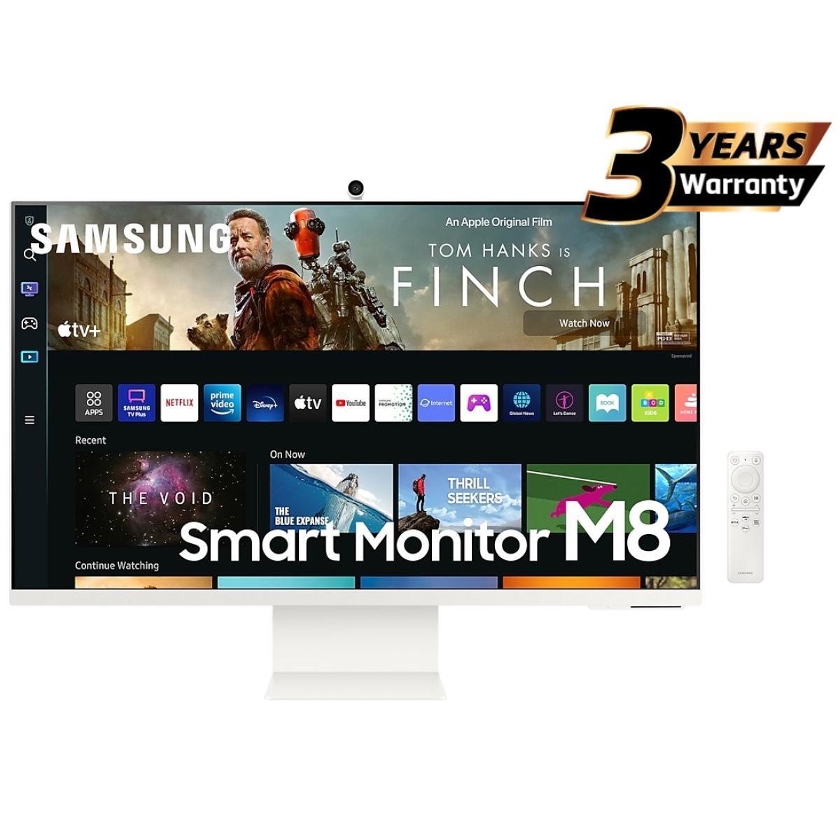 Samsung 32" 4K UHD Warm White M8 M80B Smart Monitor