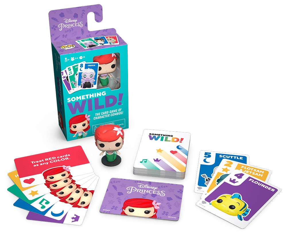 Funko Signature Games: Something Wild Card Game- The Little Mermaid