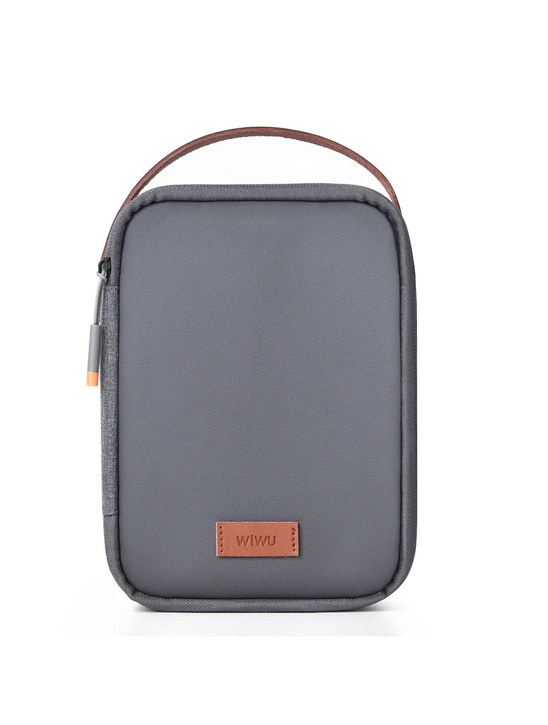 WiWU Minimalist Travel Pouch for Electronics Macbook Accessorie Organizer Bag