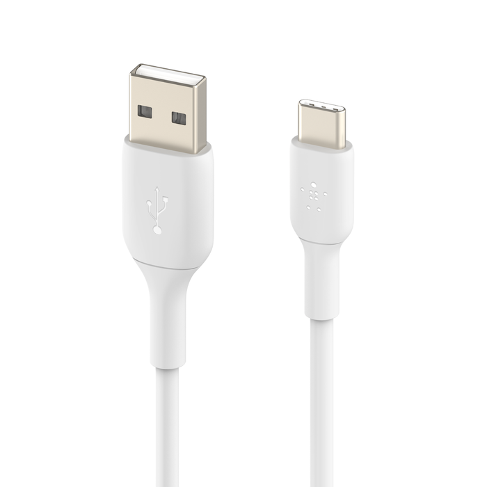Belkin Boost Charge USB-C to USB-A Cable (1m / 3.3ft, White)