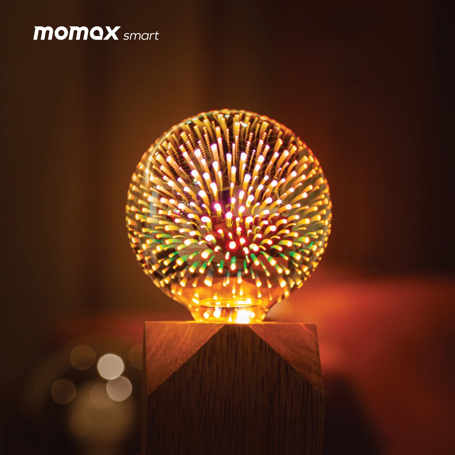 MOMAX Smart LED Fancy Light Bulb