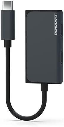 Rockrose Rrogn03cca Nexus Cca 3in1 Usb-c + 3.5mm Audio Adapter