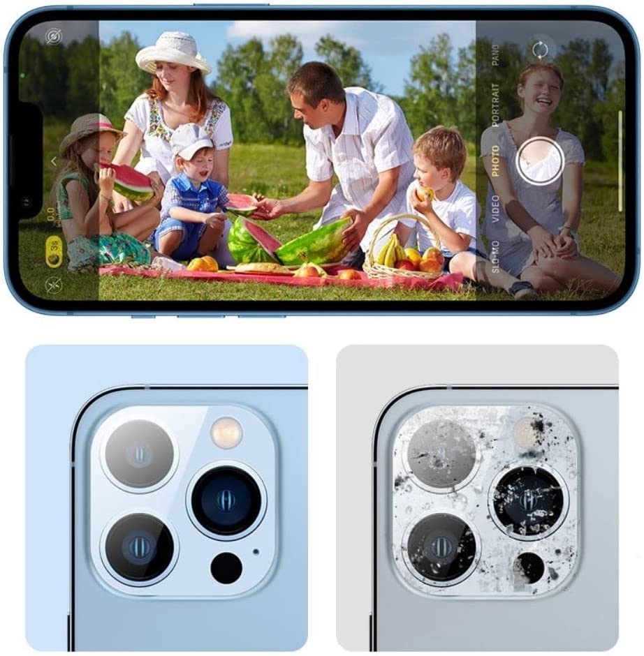 Joyroom Mirror Series Lens Protector(Gemstone version) For iPhone 13 Pro - Transparent