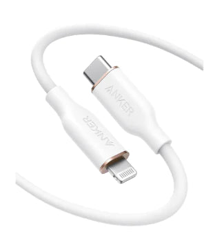 Anker: PowerLine III Flow USB-C to Lightning (0.9m/3ft) - White