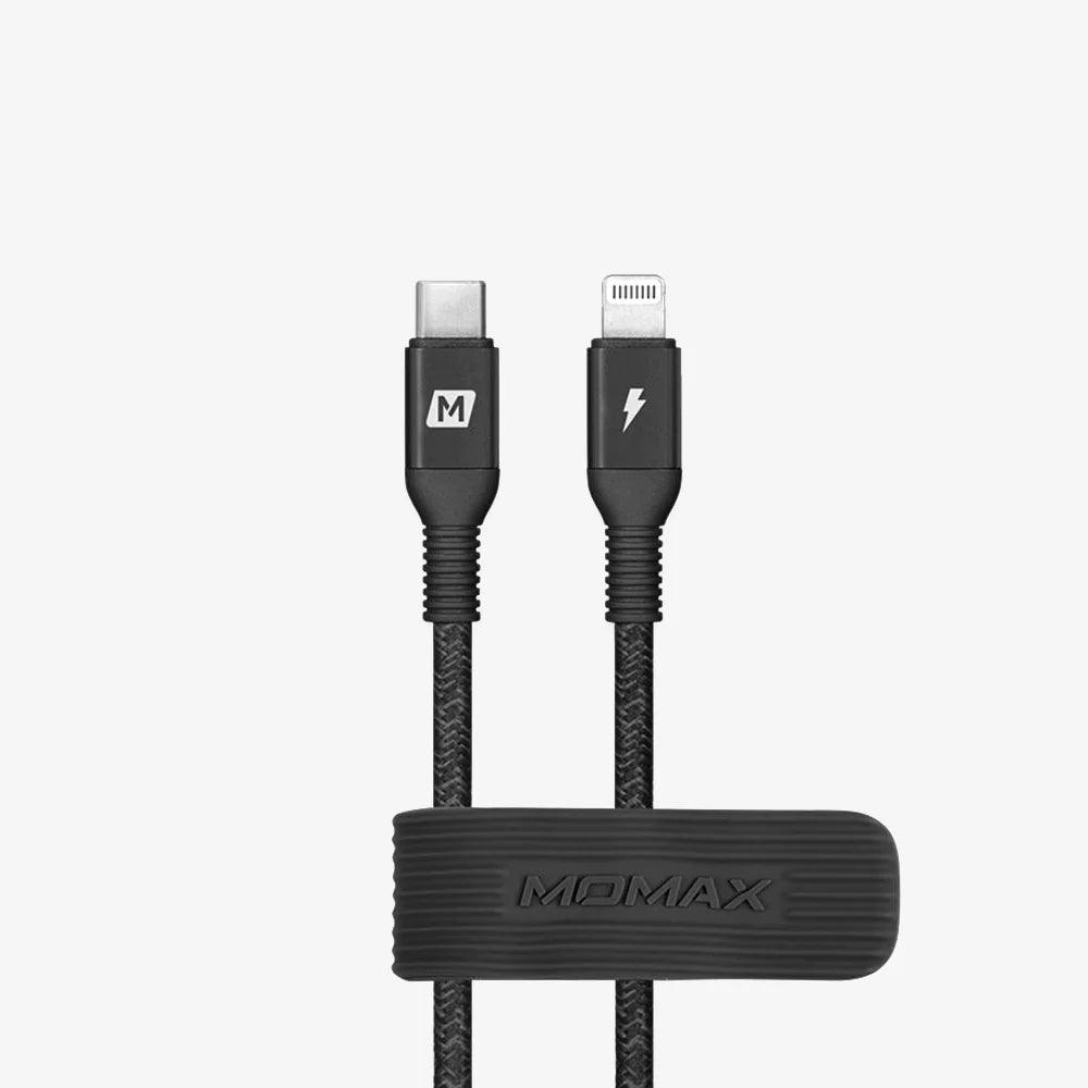 MOMAX Elite Link Lightning to USB C Cable Extra Long Fast Charge (3m)