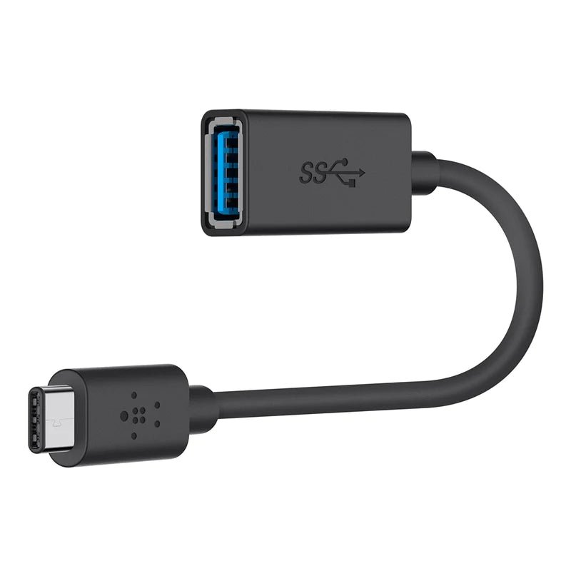 Belkin 3.0 USB-C™ to USB-A (F) Adapter, 5Gbps data transfer rate