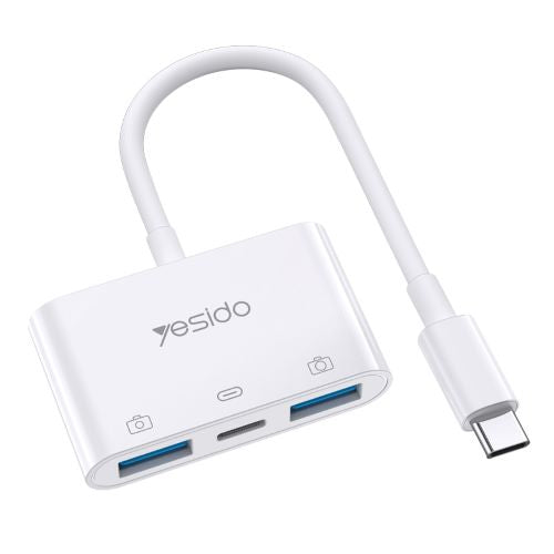 Yesido Type-C Multifunctional Portable Charging Cable – White