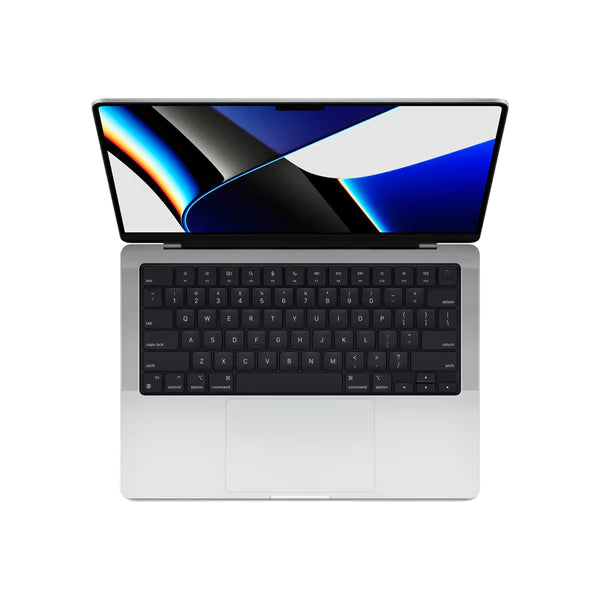 MacBook Pro 14-inch : Apple M1 Pro chip with 8‑core CPU and 14‑core GPU, 512GB SSD - Silver