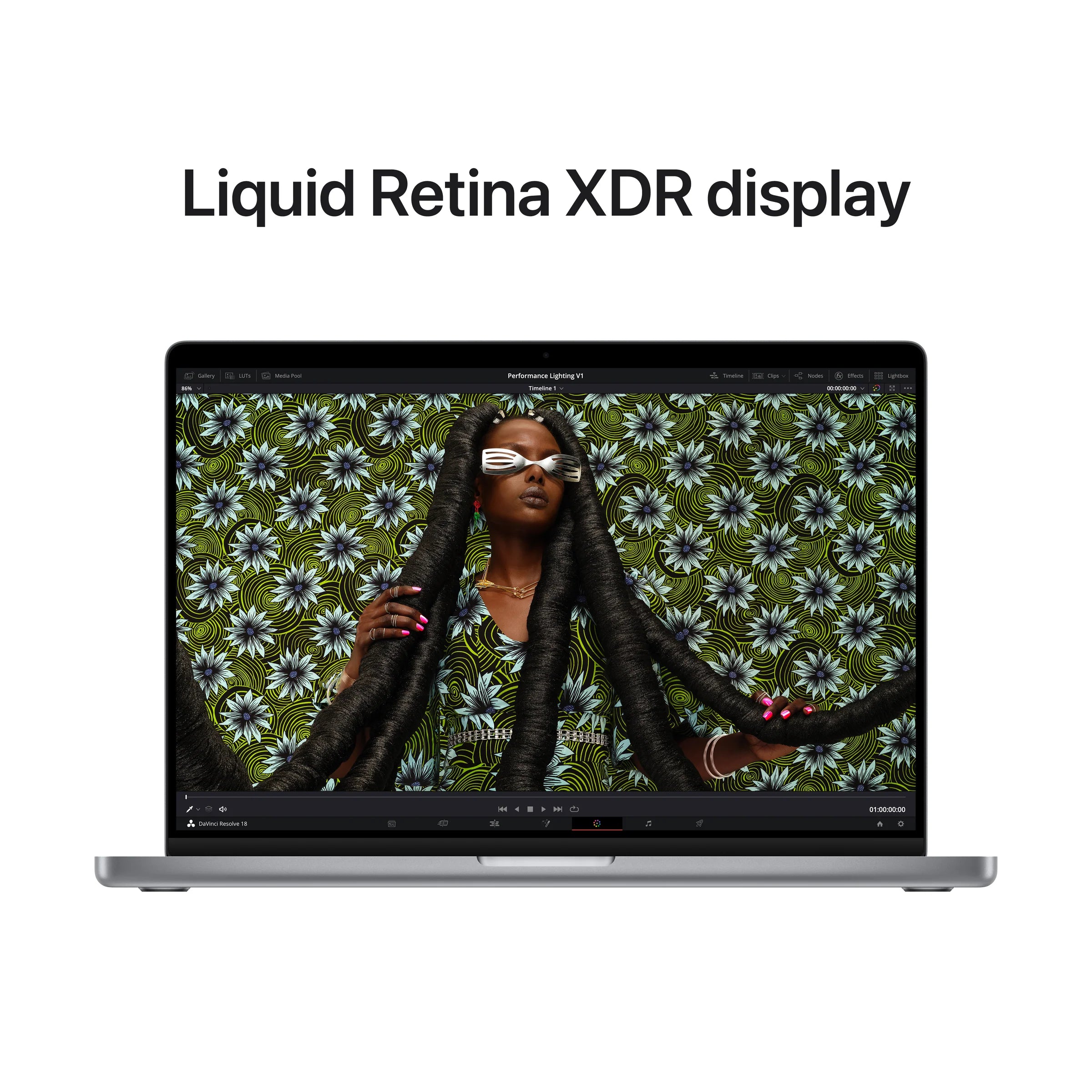 MacBook Pro 14-inch : Apple M2 Pro chip with 10‑core CPU and 16‑core GPU, 512GB SSD - Space Grey