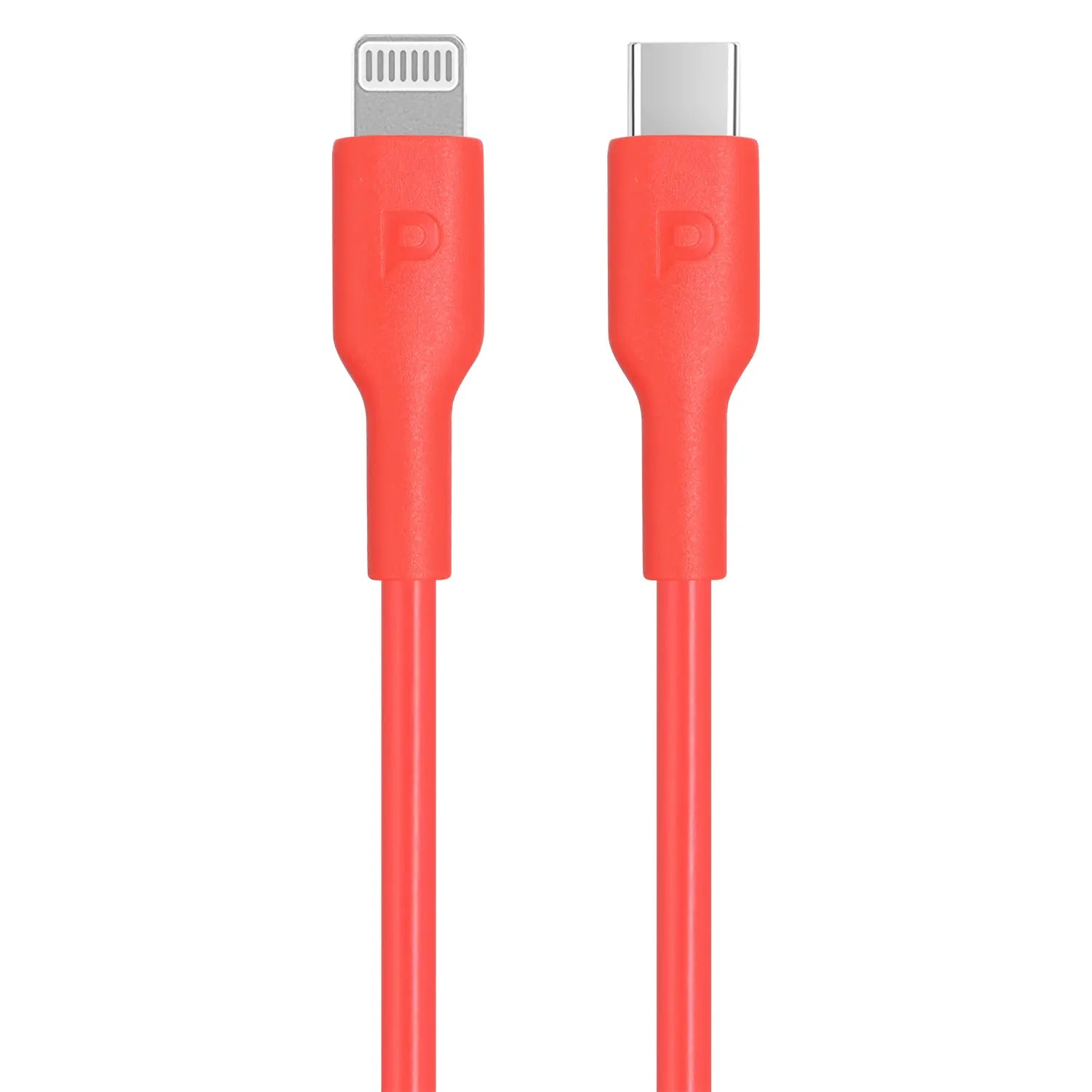 Powerology Mfi Cable Type-C to Lightning 20W 1.2M - Red