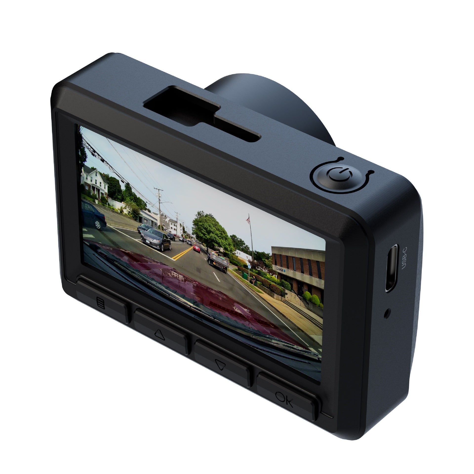 Powerology Dash Camera  Full HD 1080P - Black