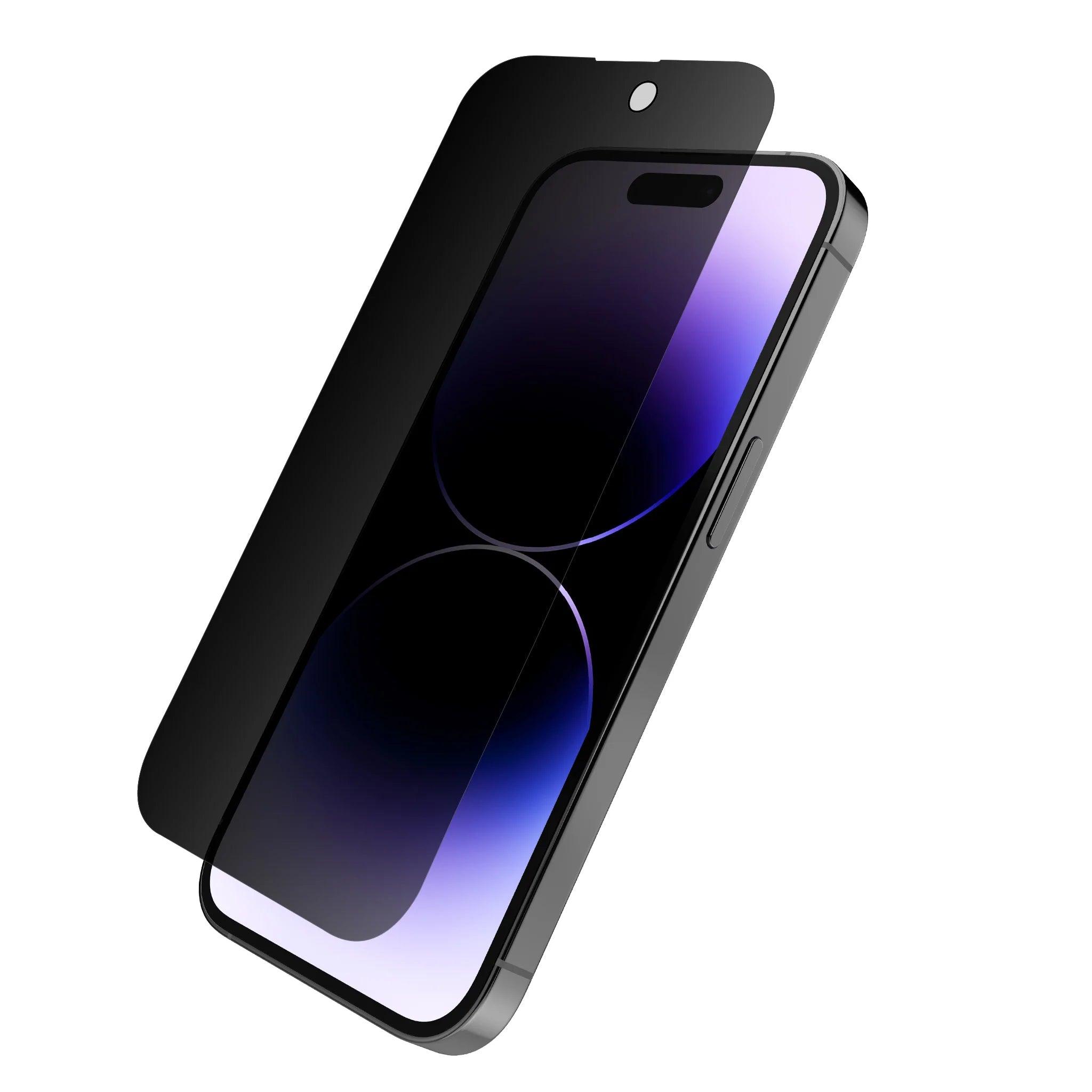 Magic john 2 pack iphone 1212 pro 61in privacy screen protector