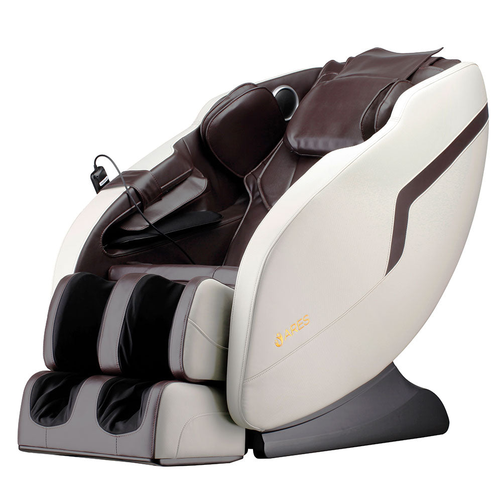 Ares iDreamer Massage Chair (Brown/White)