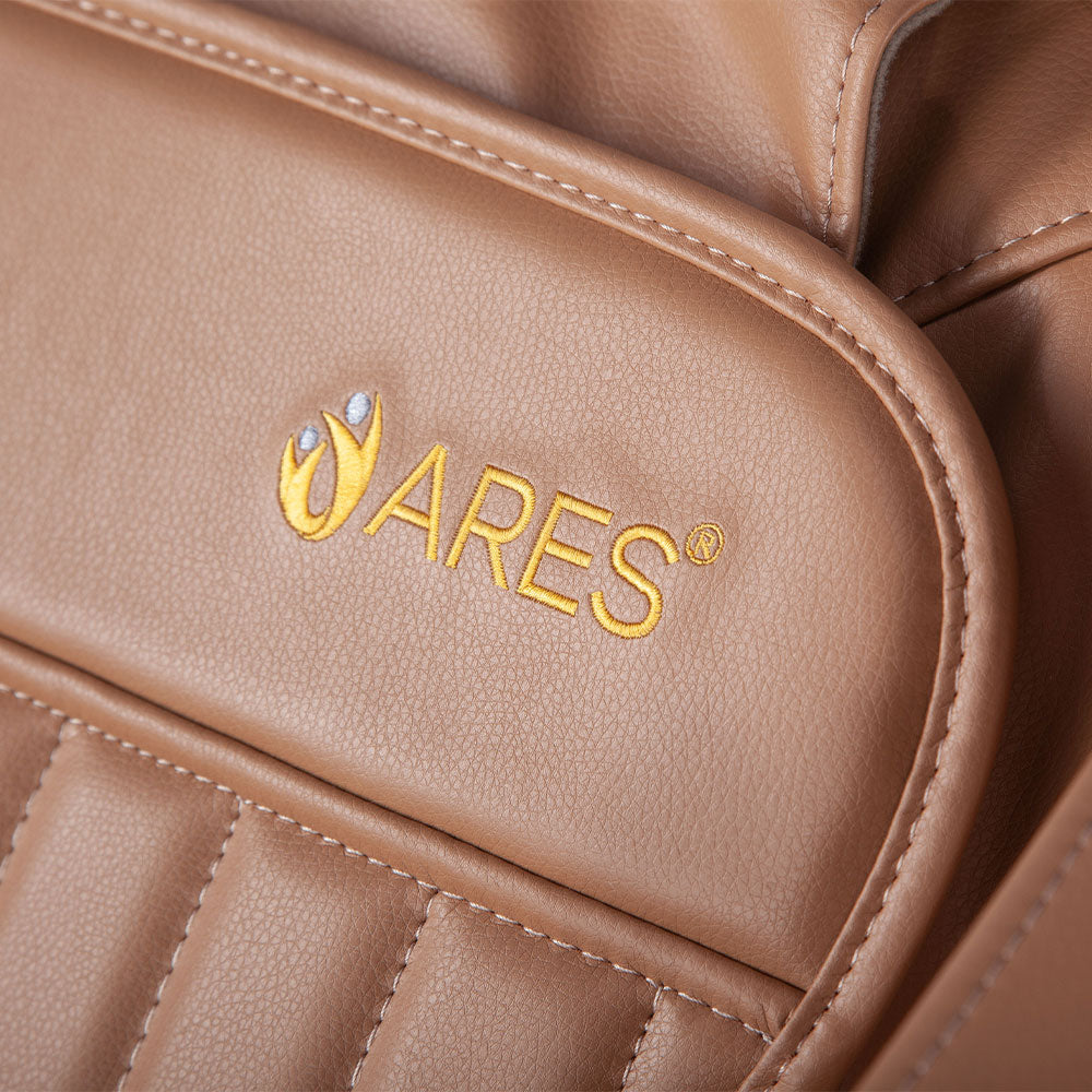 ARES uInfinity Massage Chair with Voice Control Feature (Brown / Gold )