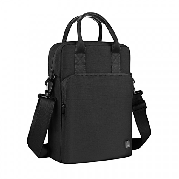 Wiwu alpha vertical double layer bag for 13.3" laptop/ultrabook - black