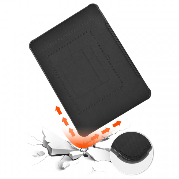 Wiwu defender stand case for macbook 14.2" - black