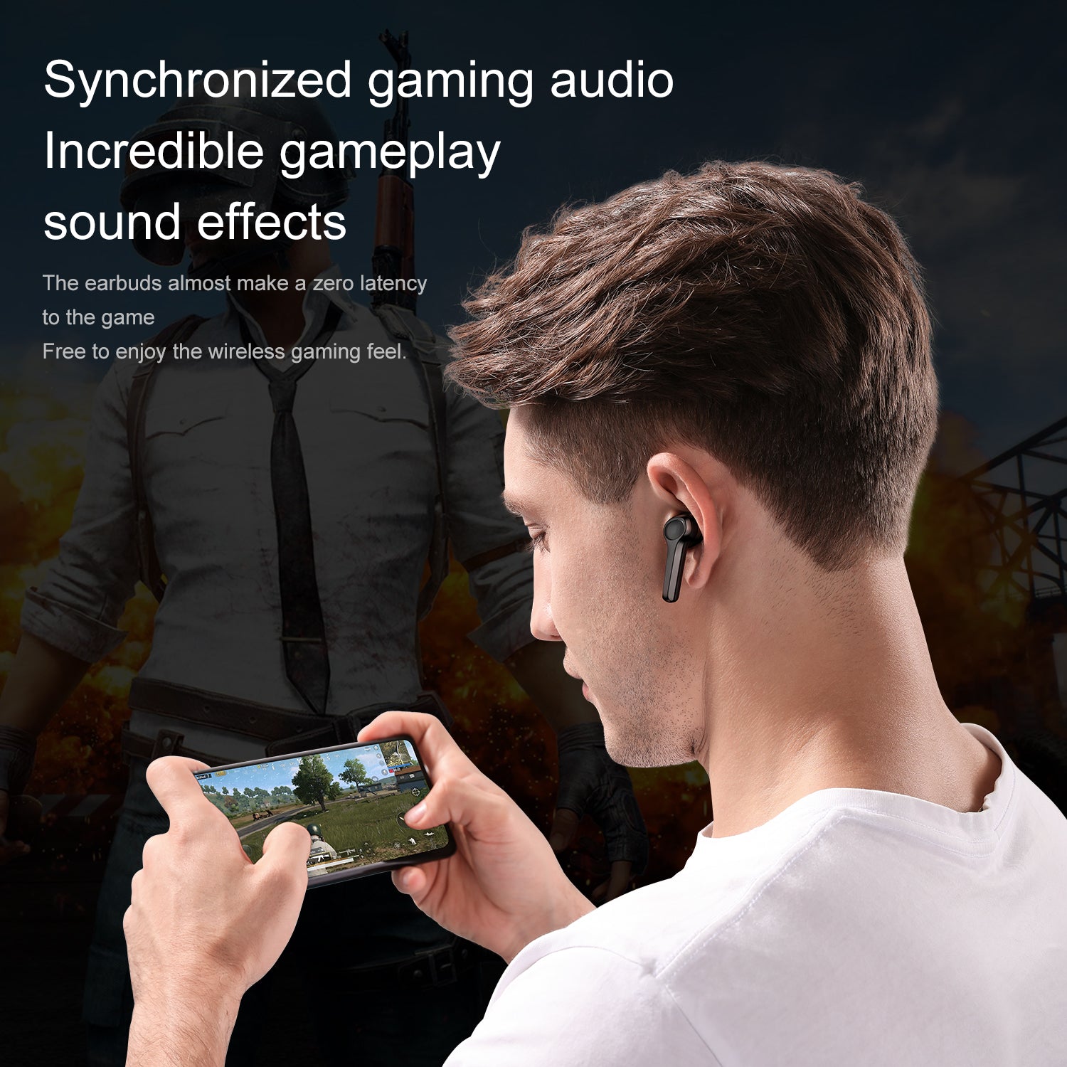 سماعات أذن لاسلكية للألعاب JOYROOM JR-TP1