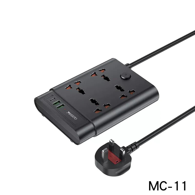 Yesido MC11 7 In 1 Power Socket