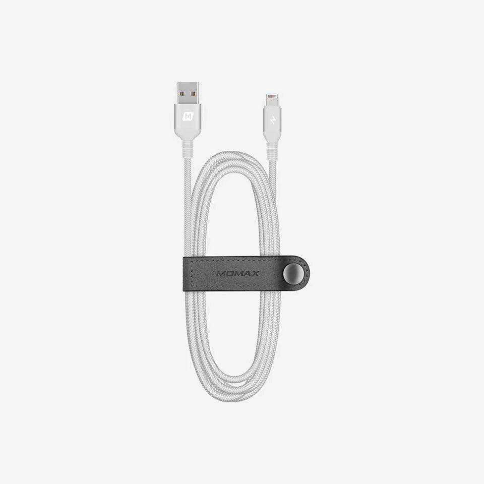 MOMAX Elite Link USB C to Lightning 1.2m Nylon Braided Cable Fast Charging Cable for iPhone and iPad DL31