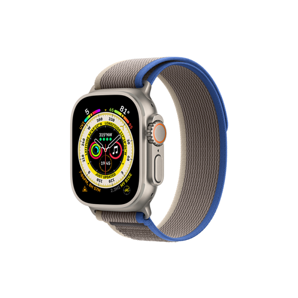 Wiwu trail loop watchband for iwatch 38-41mm - blue + grey