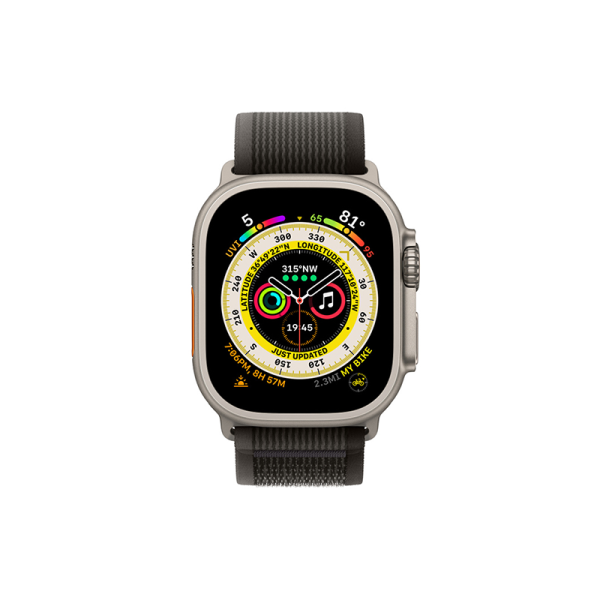 Wiwu trail loop watchband for iwatch 38-41mm - black + grey