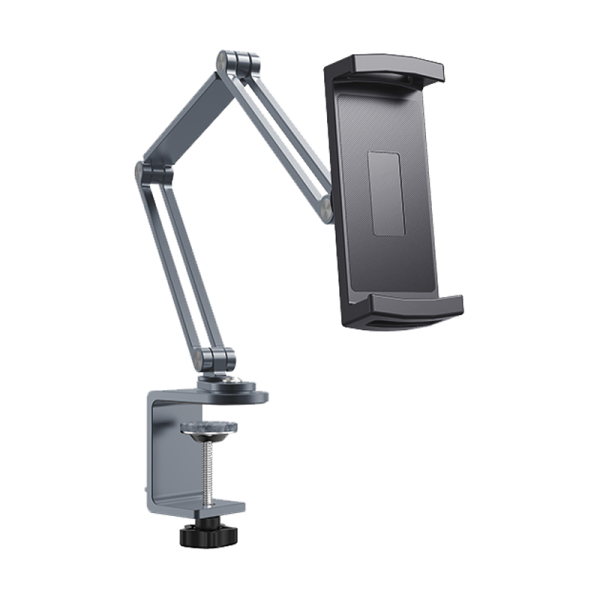 Wiwu zm310 transformers flexible long arm bracket stand for mobile phone and tablet - space gray